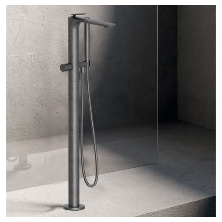 Mitigeur bain douche monocolonne Métal Brossé FOIL - CRISTINA ONDYNA FL18977