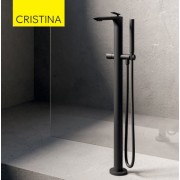 Mitigeur bain douche monocolonne Noir Mat FOIL - CRISTINA ONDYNA FL18913