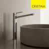 Mitigeur lavabo haut avec vidage Up & Down Chromé ELEVATION - CRISTINA ONDYNA EL22251
