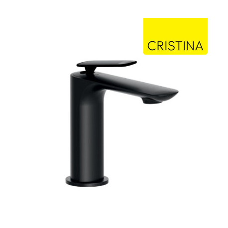 Mitigeur lavabo avec vidage Up & Down Noir Mat FOIL - CRISTINA ONDYNA FL22013