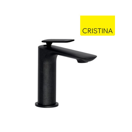 Mitigeur lavabo avec vidage Up & Down Chromé Noir Brossé FOIL - CRISTINA ONDYNA FL22075
