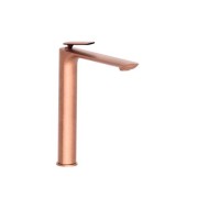 Mitigeur lavabo avec vidage Up & Down Or Rose Brossé FOIL - CRISTINA ONDYNA FL22734P