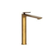 Mitigeur lavabo avec vidage Up & Down Or Brossé FOIL - CRISTINA ONDYNA FL22796P