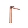 Mitigeur lavabo haut avec vidage Up & Down Or Rose Brossé FOIL - CRISTINA ONDYNA FL22234P
