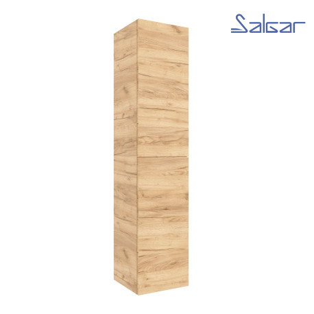 Colonne ALLIANCE 1600 2 portes Chêne Africain 350 x 1600 x 349 mm - SALGAR 91073