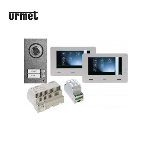 Interphone vidéo couleur tactile URMET KIT VIDEO MININOTE + - URMET 1722/96