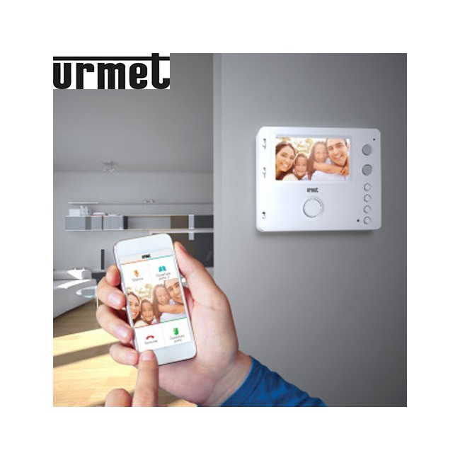 Moniteur couleur supplémentaire pour kit Mini Note 2 - URMET 1722/88