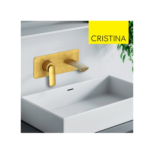 Robinets lavabos & vasques mitigeur large Delta de Cristina