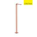 Mitigeur lavabo monocolonne avec vidage Up & Down Or Rose Brossé - CRISTINA ONDYNA FL29034P