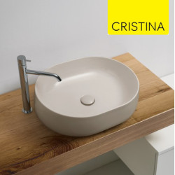 Vasque à poser céramique Noisette NOLITA - CRISTINA ONDYNA NOLI4681
