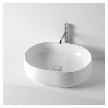 Vasque à poser céramique Blanc NOLITA - CRISTINA ONDYNA NOLI4601