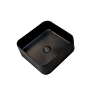 Vasque à poser carrée céramique Noir Mat CIOTOLA - CRISTINA ONDYNA CI40713