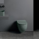 Bloc Wc Ciotola Suspendu Avec Abattant Soft Close No Rim Gris Lagon - CRISTINA ONDYNA WCI319103