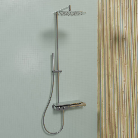 Colonne De Douche Thermostatique Thermo Up Chromé - CRISTINA ONDYNA XT48851