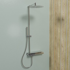 Colonne De Douche Thermostatique Thermo Up Chromé - CRISTINA ONDYNA XT48851