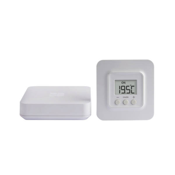 Delta Dore Thermostat sans fil Tybox 5100 pour chaudière et pompe à  chaleur. Chauffage connecté