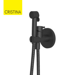 Barre de douche rétro hauteur 60cm chromé CHARLESTON - CRISTINA ONDYNA  CS25051 - Vita Habitat