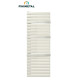 Sèche-serviettes eau chaude Smart Speed'Air ARBORESCENCE 934W + 950W - FINIMETAL ARSD1960CS