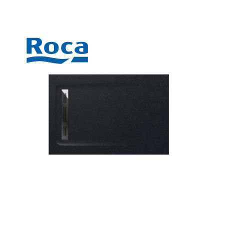 Receveur de douche 1000X700 Noir Aquos - ROCA AP6013E82BC01400