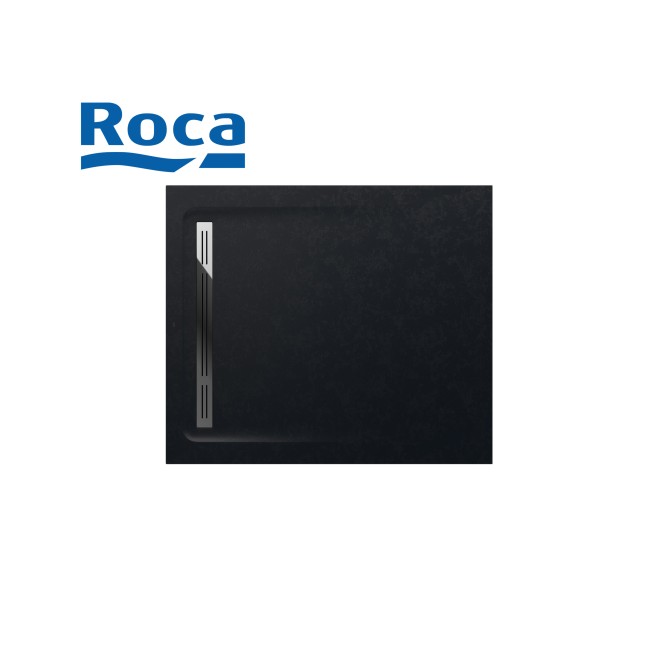Receveur de douche 1000X800 Noir Aquos - ROCA AP6013E832001400