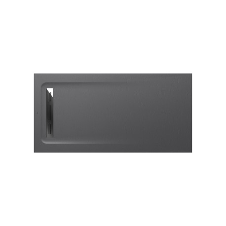 Receveur de douche 1400X700 Gris Ardoise Aquos - ROCA AP6015782BC01200