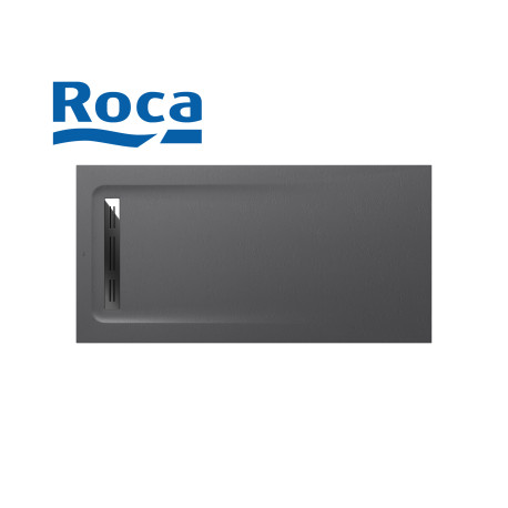 Receveur de douche 1400X700 Gris Ardoise Aquos - ROCA AP6015782BC01200