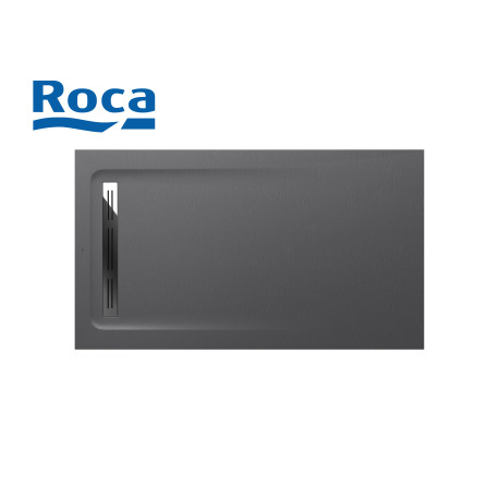 Receveur de douche 1400X800 Gris Ardoise Aquos - ROCA AP60157832001200