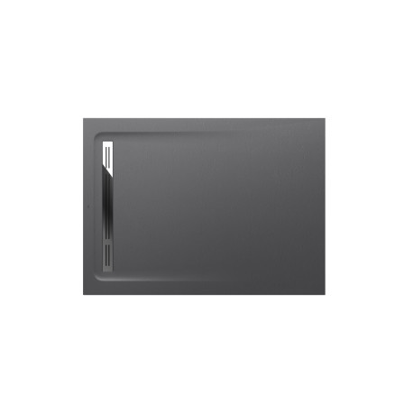 Receveur de douche 1400X1000 Gris Ardoise Aquos - ROCA AP6015783E801200