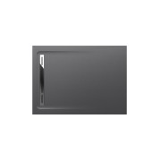 Receveur de douche 1400X1000 Gris Ardoise Aquos - ROCA AP6015783E801200