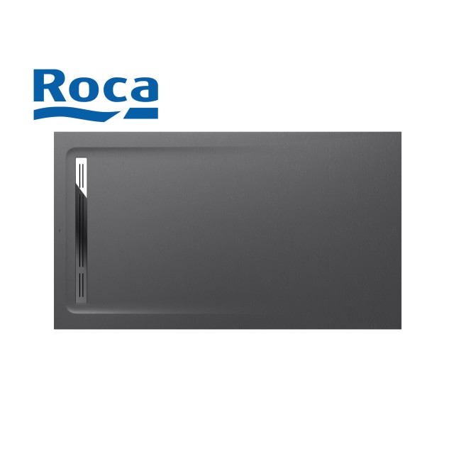 Receveur de douche 1600X1000 Gris Ardoise Aquos - ROCA AP6016403E801200