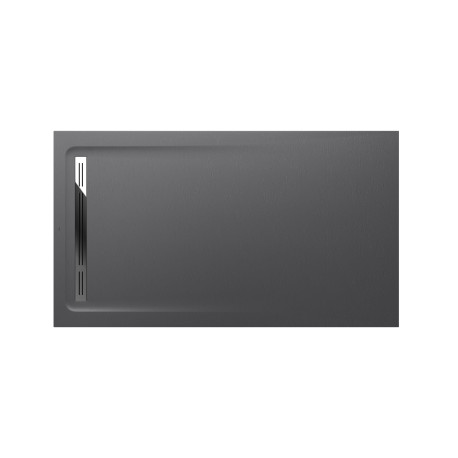 Receveur de douche 1600X1000 Gris Ardoise Aquos - ROCA AP6016403E801200