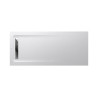  Receveur de douche 1600X700 Blanc Aquos - ROCA AP6016402BC01100