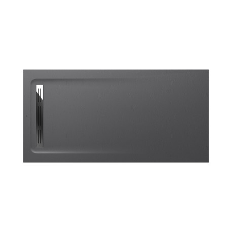 Receveur de douche 1600X800 Gris Ardoise Aquos - ROCA AP60164032001200