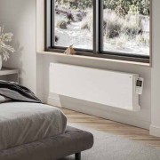 Radiateur électrique inertie fluide YALI PARADA PLUS PLINTHE 500W - FINIMETAL 3913052