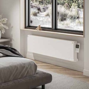 Radiateur électrique inertie fluide YALI PARADA PLUS PLINTHE 500W - FINIMETAL 3913052