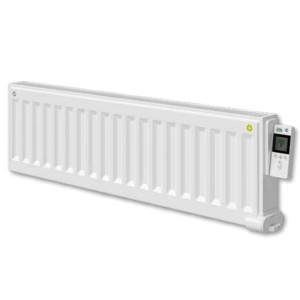 Radiateur électrique inertie fluide YALI DIGITAL PLUS PLINTHE 1250W - FINIMETAL 3903122
