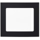 Façade finition noire satinée pour module adresse GTAD 200438 - AIPHONE GFAPB