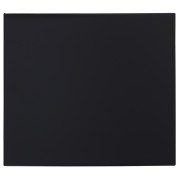 Façade finition noire satinée pour module vierge 200435 - AIPHONE GFBPB 