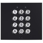 Ensemble clavier codé GTAC finition noire satinée  200439 - AIPHONE GTACB 