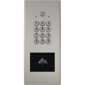 Clavier codé avec gestion des codes en temps réel - argent 150048 - AIPHONE HEACTR 