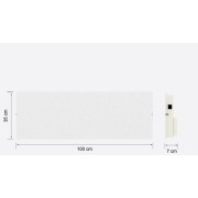 Radiateur à inertie PLINTHO Natura Blanc Valderoma 2000W Plinthe NB2000P