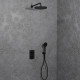 Pack Douche Thermostatique Omega Blackmat - CRISTINA ONDYNA XOG75213