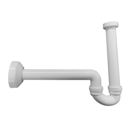 Siphon pour lavabo blanc - CRISTINA ONDYNA AC76000