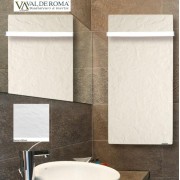 Sèche-serviette à inertie Wifi Natura Blanc 800W Vertical - Valderoma NB08BLW