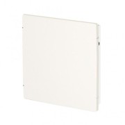 Radiateur à inertie TACTILO Carré Natura Noir 800W - Valderoma NN0800A