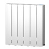 Radiateur électrique horizontal Blanc satiné AXINO 750W - INTUIS M142112