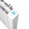 Radiateur électrique horizontal Blanc satiné AXINO 750W - INTUIS M142112