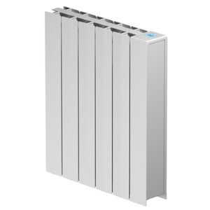 Radiateur électrique horizontal Blanc satiné AXINO 1250W - INTUIS M142114