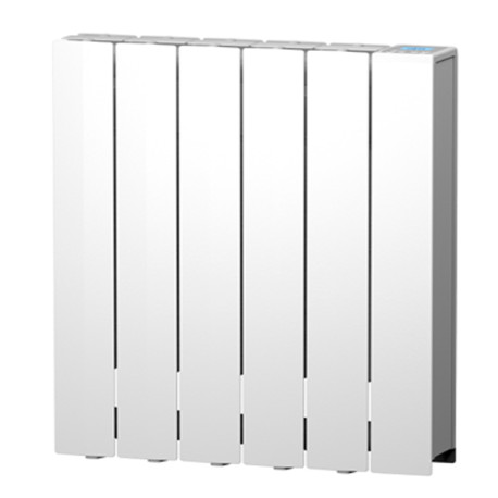 Radiateur électrique horizontal Blanc satiné AXINO 1500W - INTUIS M142115
