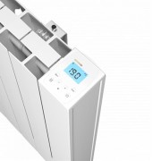 Radiateur électrique horizontal Blanc satiné AXINO 1500W - INTUIS M142115